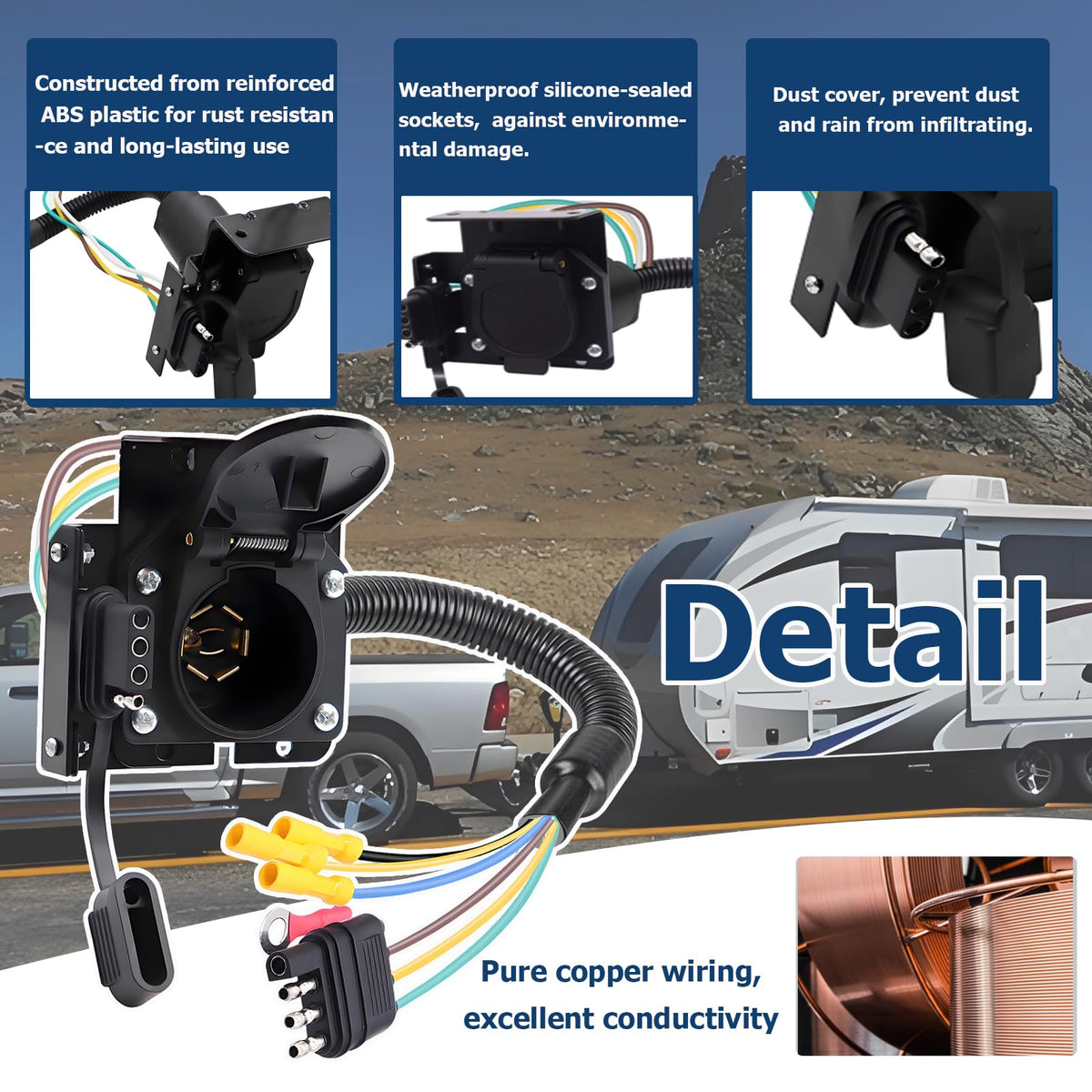 maierke mounted on vehicle bracket showing secure fit and universal mounting holes