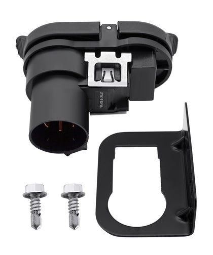 Maigoo front connector view showing secure seven-way fit and restored tow functions