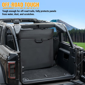 MAIKER OFF ROAD reinforced handle close-up for easier carrying and lifting