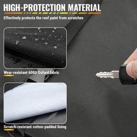 MAIKER OFF ROAD soft interior lining close-up cushions panels and prevents scratches