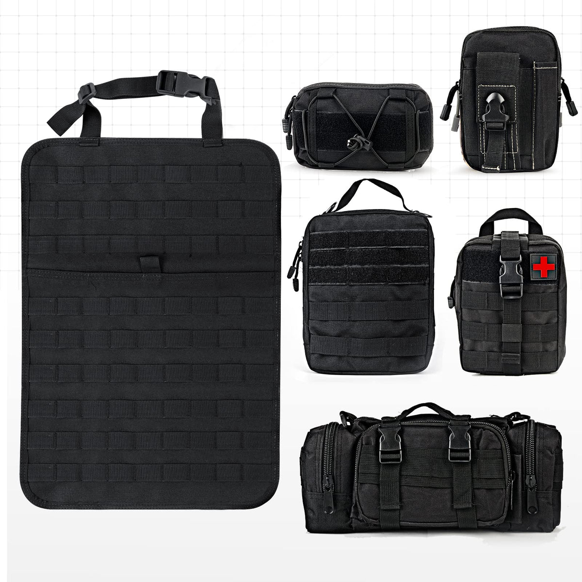 MAIKER OFF ROAD lifestyle shot on overlanding vehicle for rugged travel readiness benefit