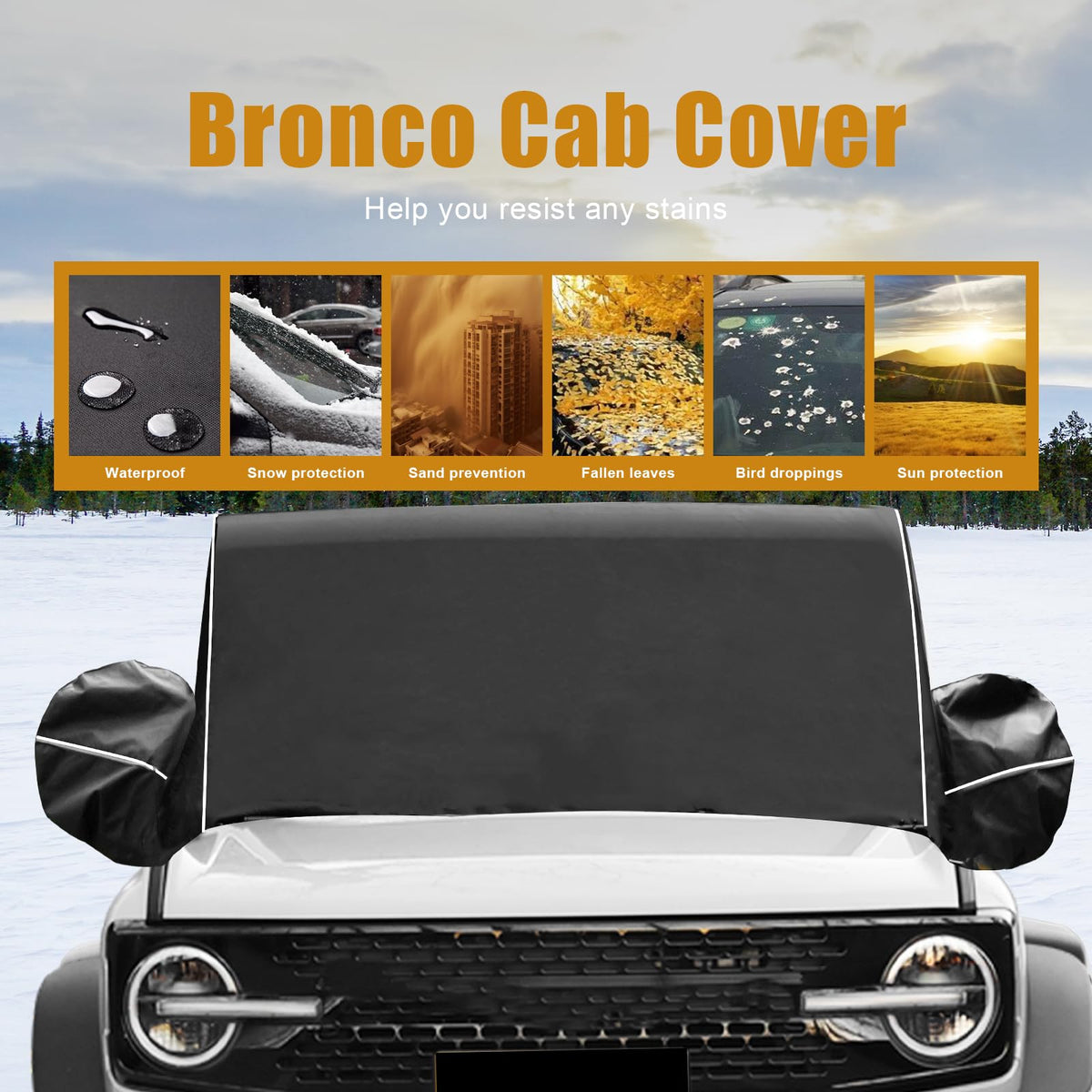 MAIKER OFF ROAD close-up of 600D fabric showing durable texture and water resistance