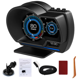 MAIMEIMI front display showing speed and RPM for quick glance safety