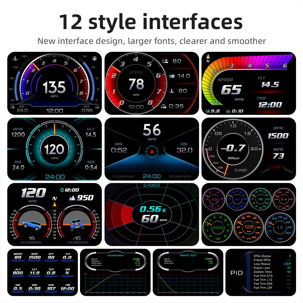 MAIMEIMI HUD mounted on windshield offering glanceable road data