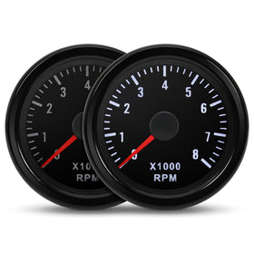 MAIMEIMI front face view showing clear 0–8000 RPM dial and LED backlight benefit