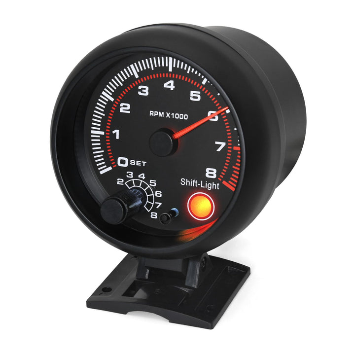 MAIMEIMI tachometer front view showing clear dial and needle for fast RPM checks
