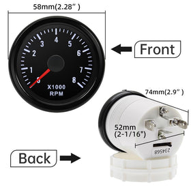 MAIMEIMI installed in vehicle dash showing compact fit and improved engine monitoring benefit