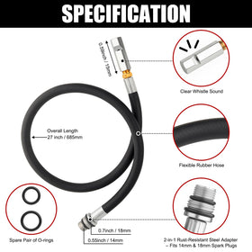 MainUseool installed in a spark plug port, aiding accurate timing setup