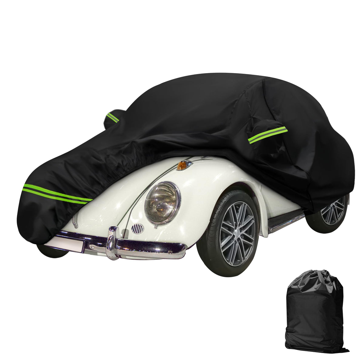 MAITUYU cover front view showing full Beetle protection and weather resistance