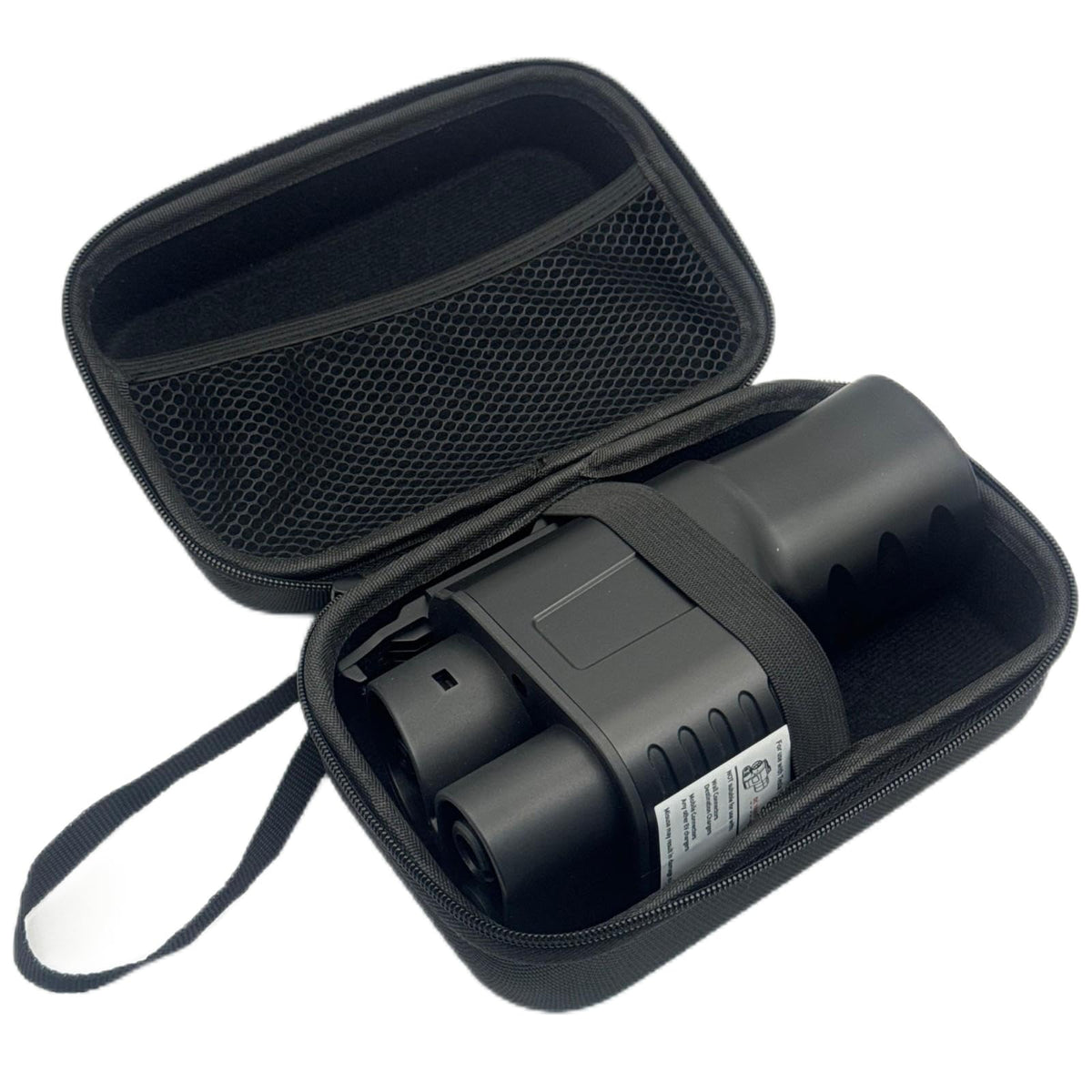 Maizengauto front view closed case showing compact protection and portability