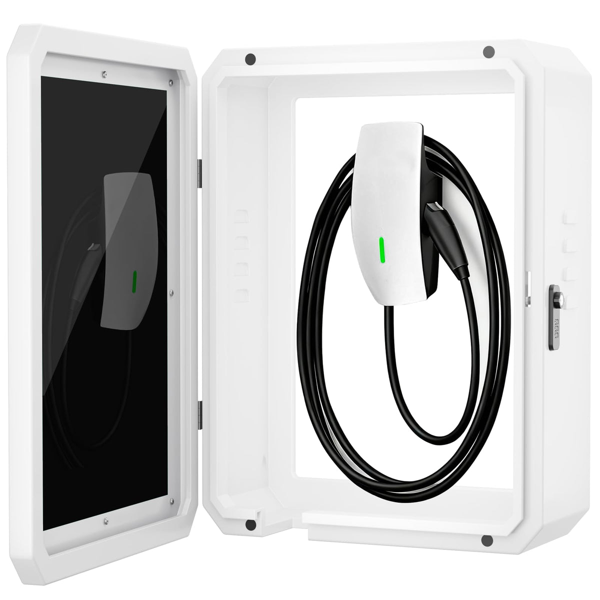 Maizengauto front enclosure view showing durable protection and neat appearance