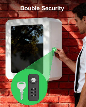 Maizengauto open box with Tesla charger installed showing secure storage advantage