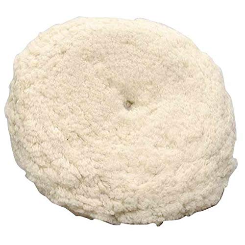 Close-up of Makita wool fibers highlighting aggressive compound distribution benefit