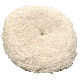 Close-up of Makita wool fibers highlighting aggressive compound distribution benefit
