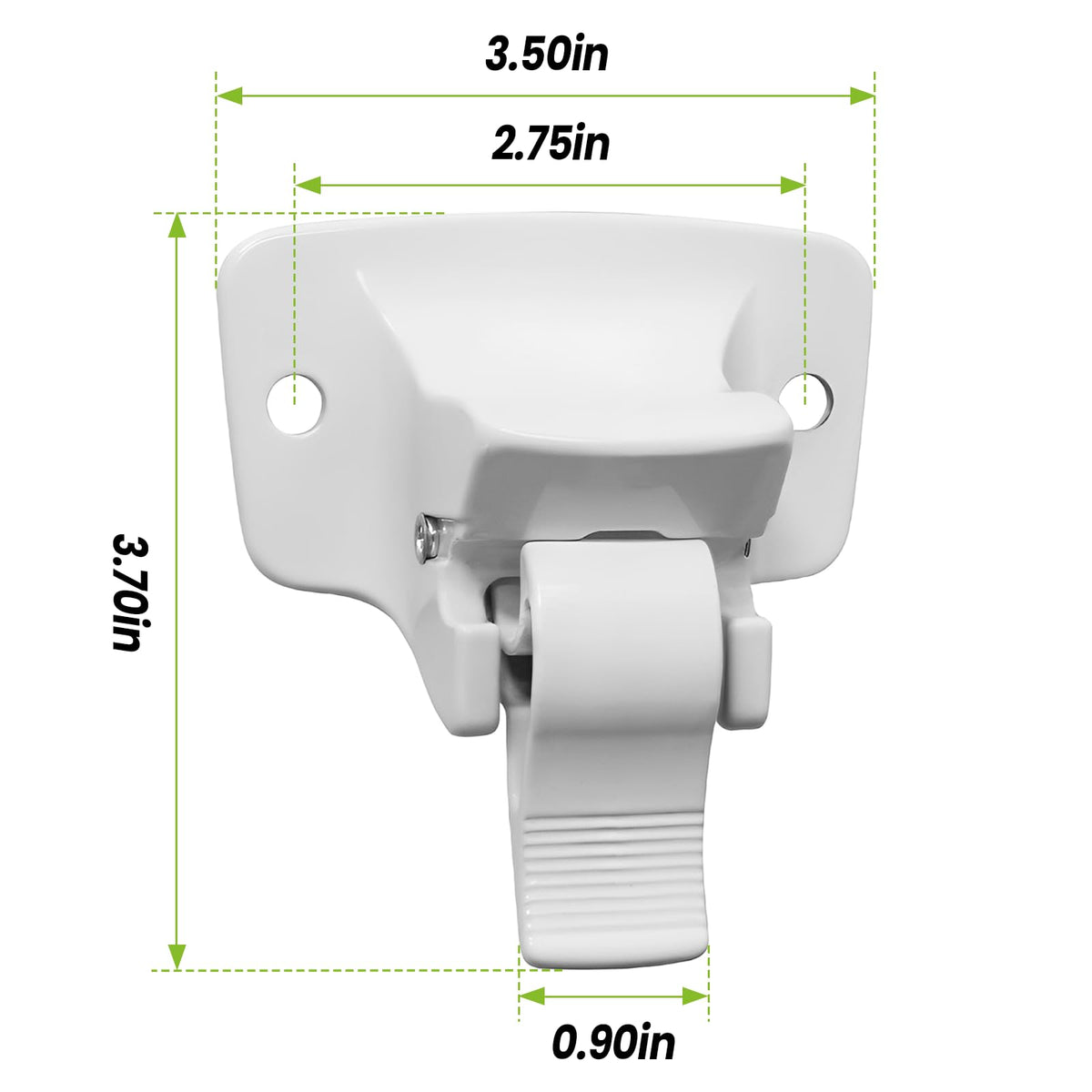 Malae close-up of pivot point showing secure connection benefit
