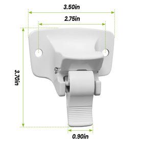 Malae close-up of pivot point showing secure connection benefit