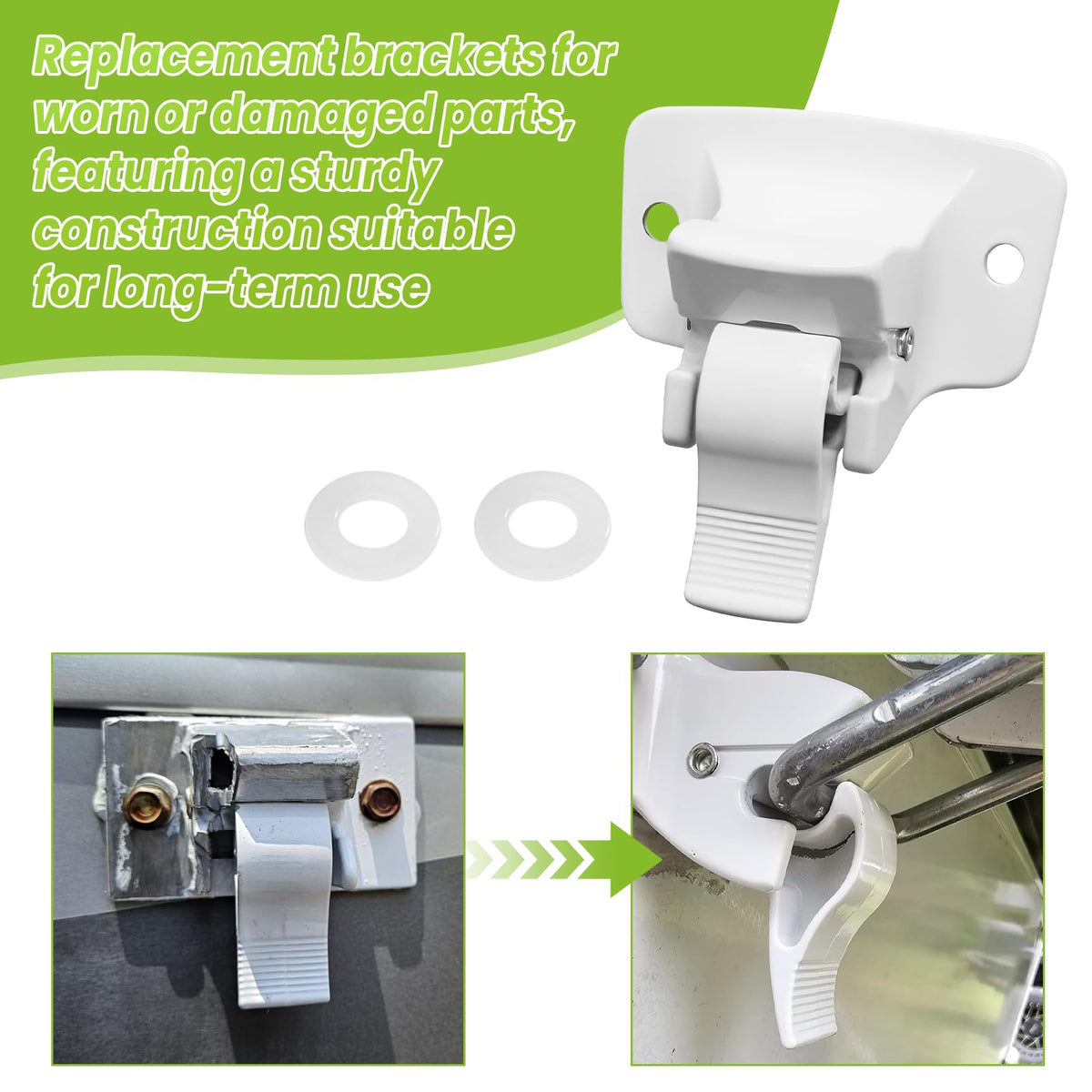 Malae bracket beside measuring tape showing scale and fit benefit