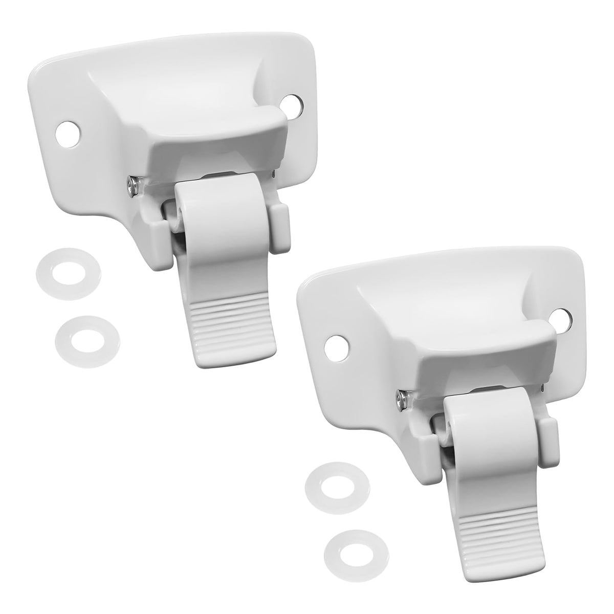 Malae front view of support bracket showing fit and alignment benefit