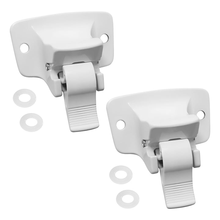 Malae front view of support bracket showing fit and alignment benefit