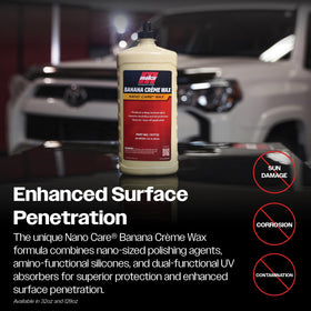 Malco product being applied to boat gelcoat showing UV protection and marine suitability