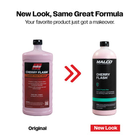 Malco Cherry Flash being applied with a foam pad for fast, even coverage