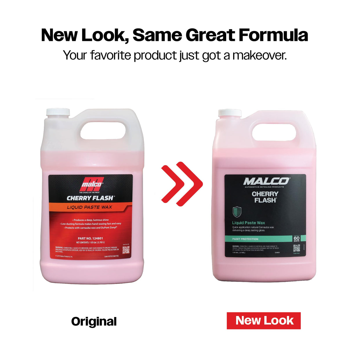 Malco Cherry Flash close texture shot highlighting smooth spreadability