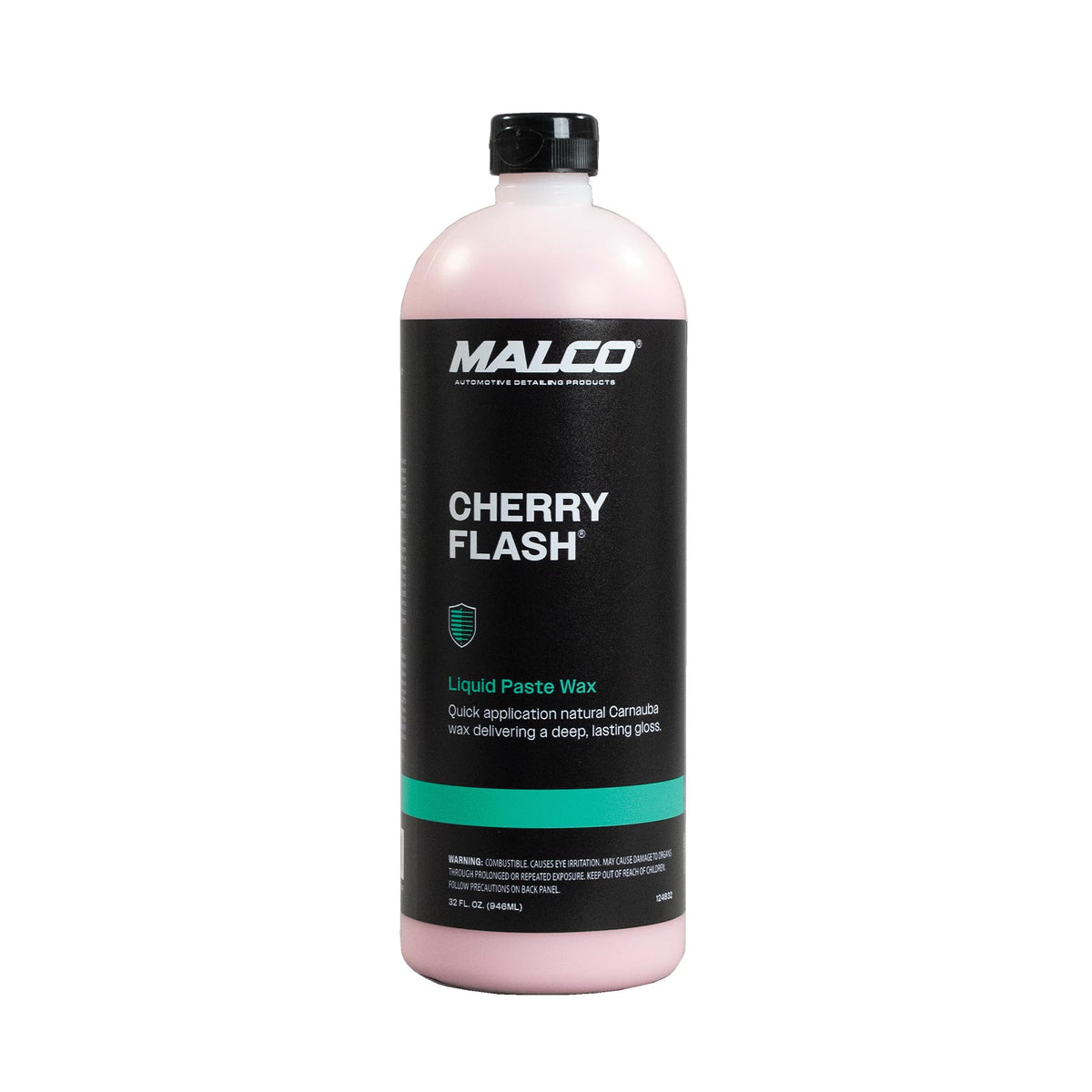 Malco Cherry Flash front label showing product name and 32 oz volume benefit