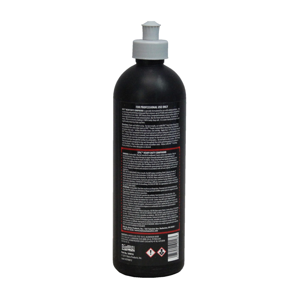 Malco EPIC compound cream texture close-up for ease of spreading