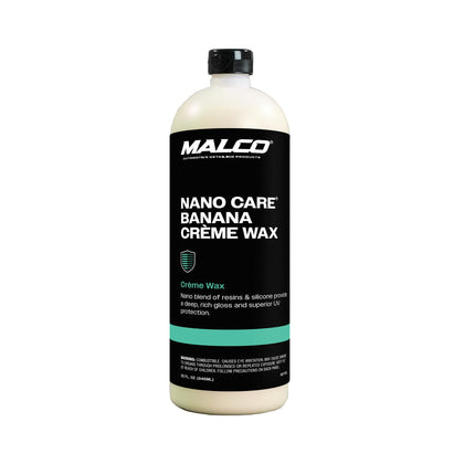 Malco Nano Care front label showing product name and details, clear product identification and benefit