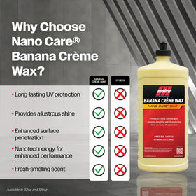 Malco application by hand with pad showing even coverage and quick buffing benefit