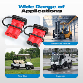 Malictele complete 4-pack kit layout with terminals and covers for easy installation