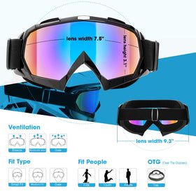 MAMBAOUT transparent lens close-up highlighting clear vision benefit