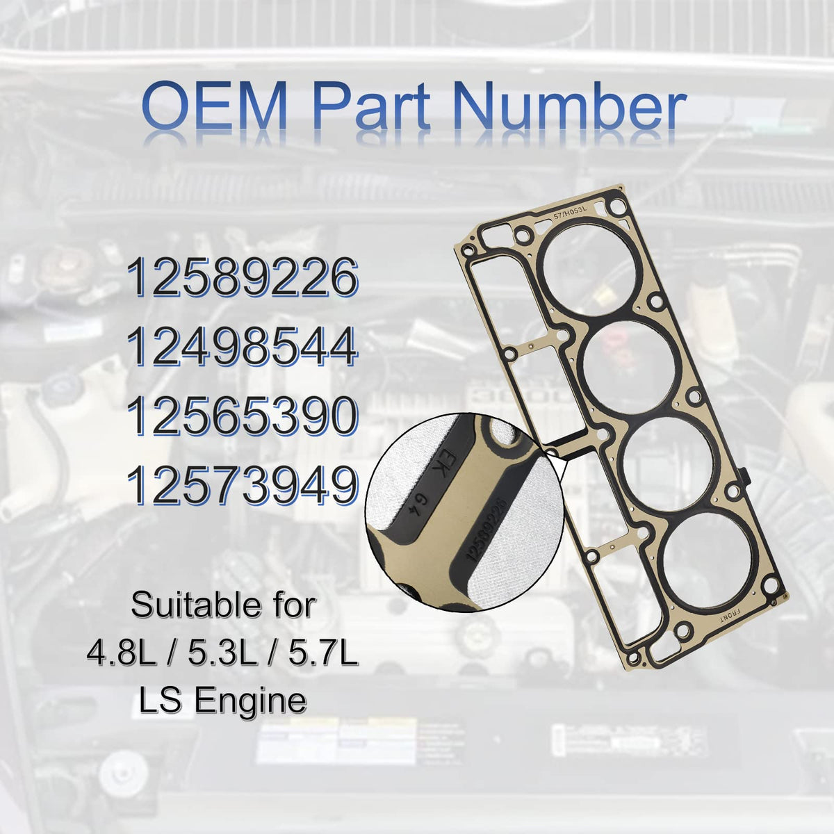 MANATEE close-up of MLS gasket layers highlighting precision sealing for durability
