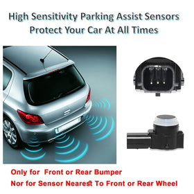 MANATEE sensor mounted in front bumper demonstrating restored proximity alerts and fit