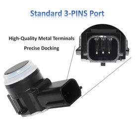 MANATEE sensor mounted in rear bumper illustrating weather-resistant sealing and performance