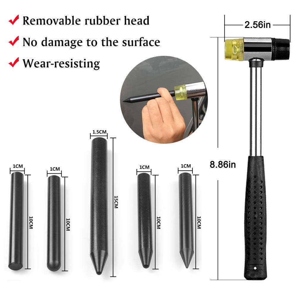 Manelord size scale comparison placed next to a tape measure to show compact, workshop-friendly dimensions