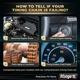 Mango S lifestyle shot in garage showing real-vehicle service context benefit