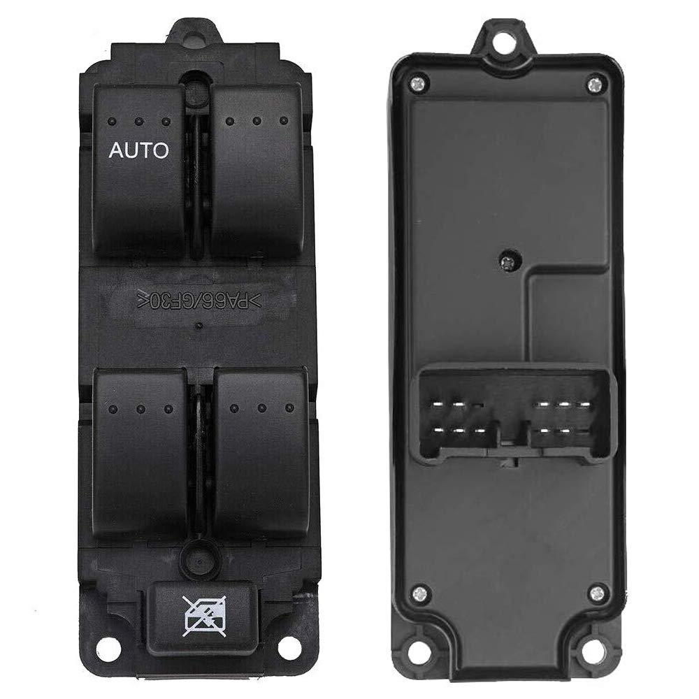 Mango S switch installed in door panel showing restored driver window control