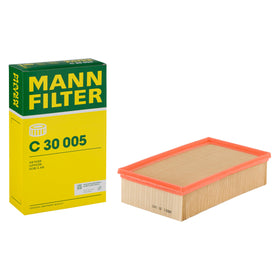 MANN-FILTER C 30 005 front view showing overall shape and OE fit for easy replacement