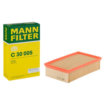 MANN-FILTER C 30 005 front view showing overall shape and OE fit for easy replacement