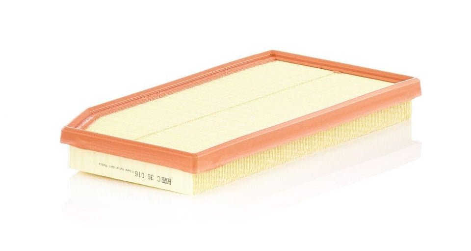 MANN-FILTER C 36 016 front view showing shape and gasket for reliable fit and seal