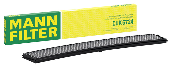 Mann-Filter CUK 6724 front packaging showing product branding and fit benefits