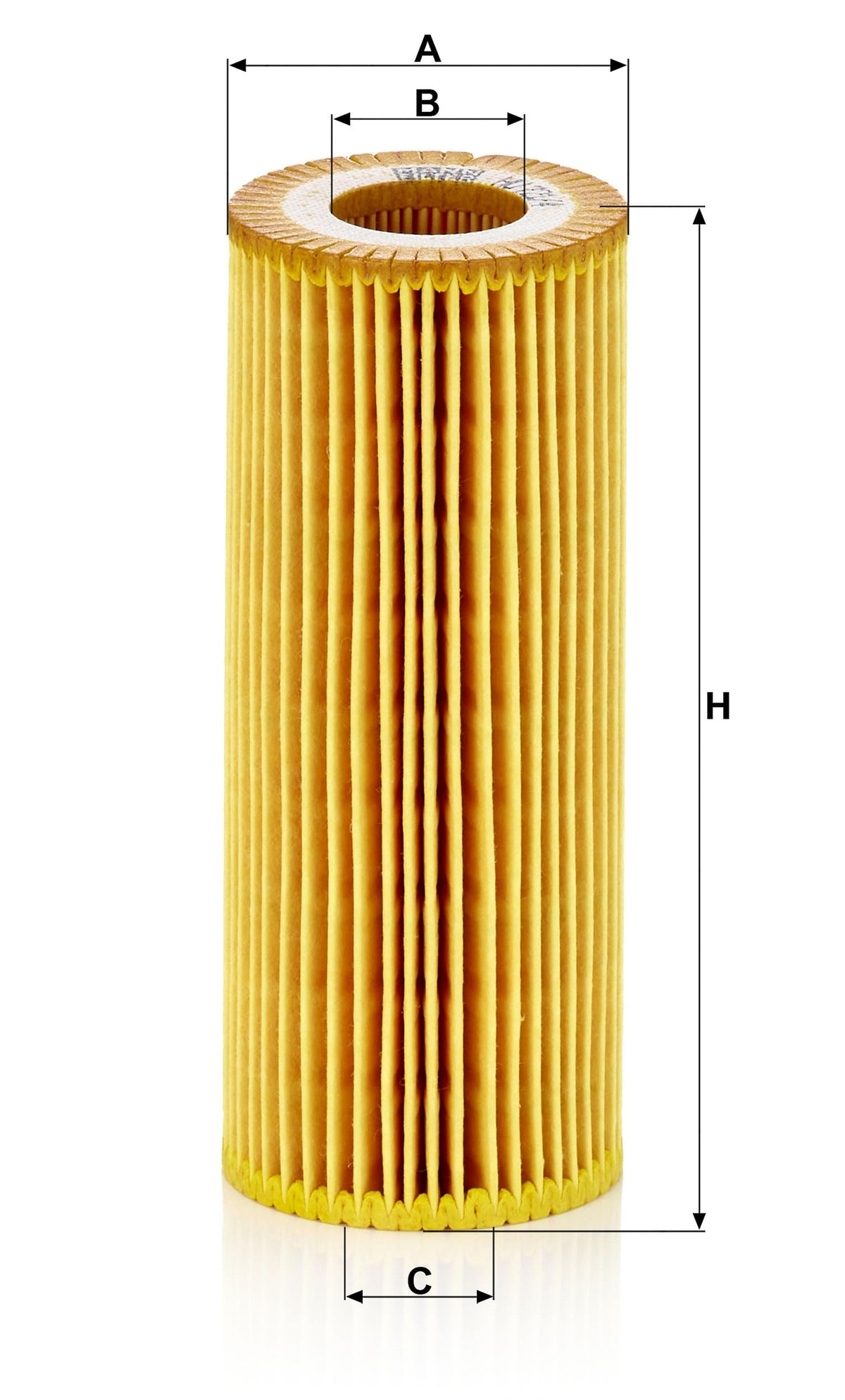 MANN-FILTER cartridge installed in housing during oil change demonstrating easy replacement