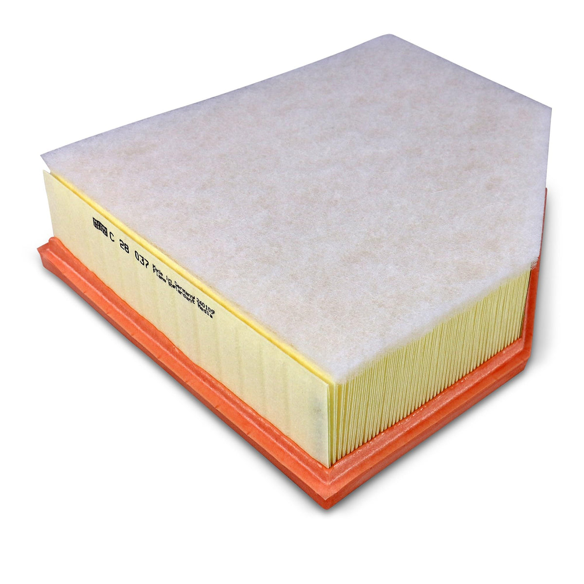 Mann Filter edge gasket detail ensuring tight seal and no bypass