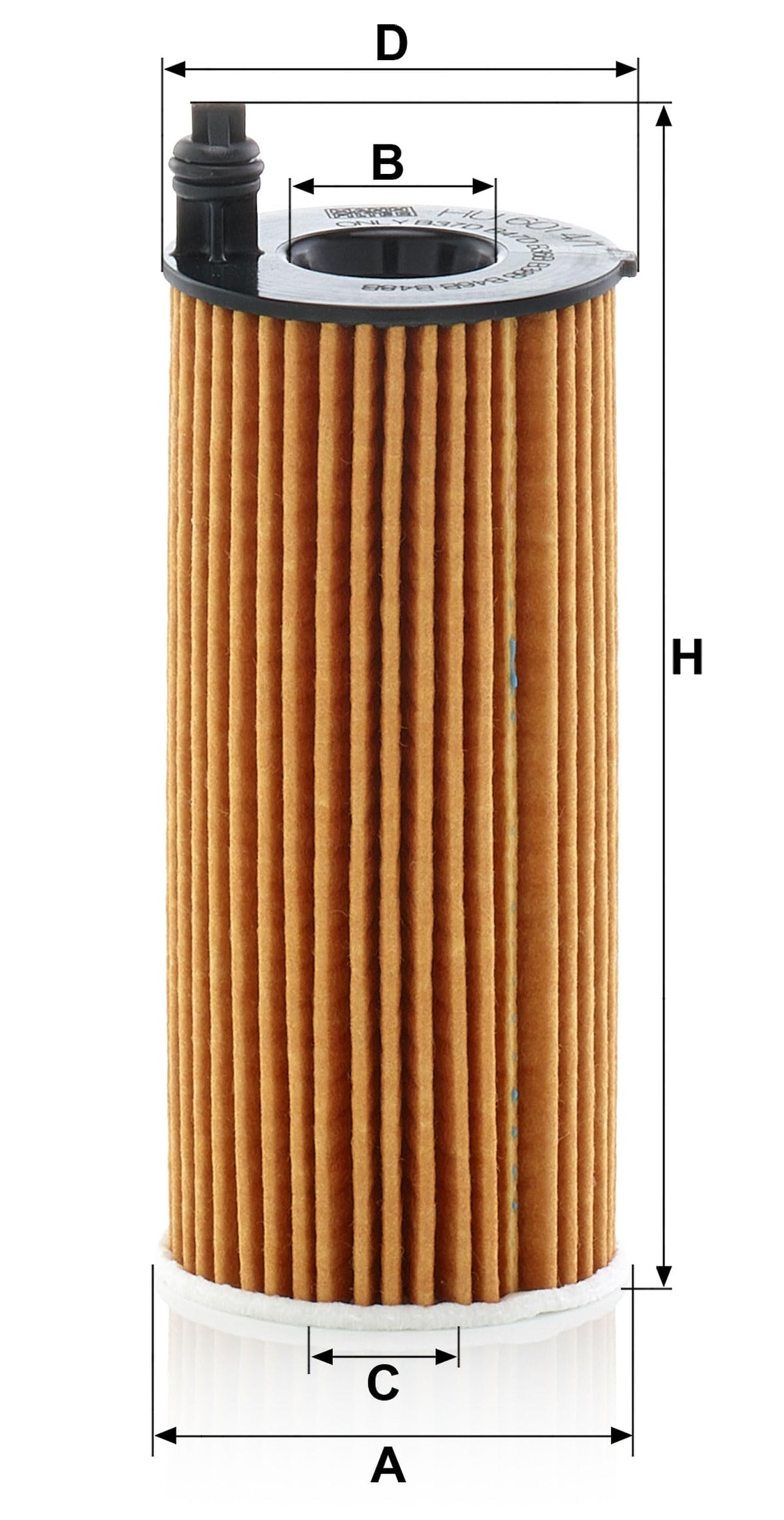 MANN-FILTER installed on engine illustrating correct fit and faster maintenance benefit