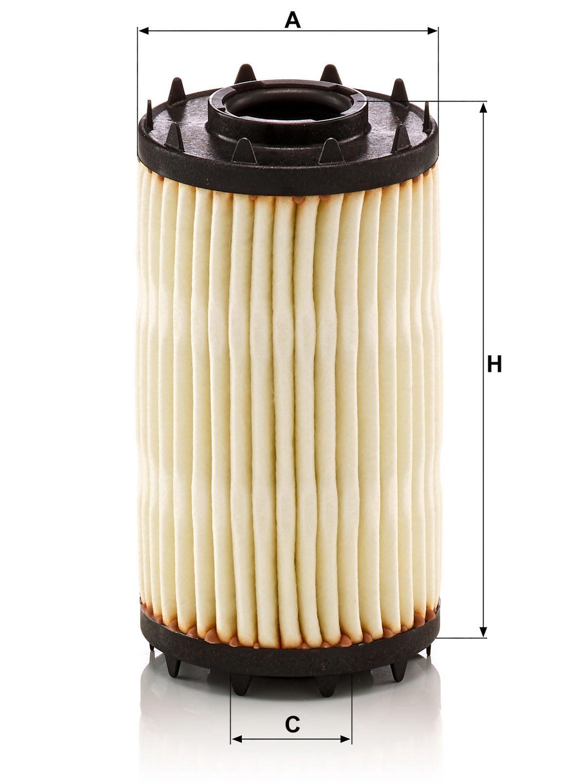 Mann Filter HU 7049 z installed in engine bay demonstrating faster oil delivery benefit