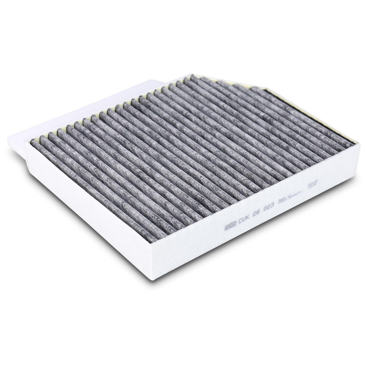 MANN-FILTER installed in Mercedes cabin demonstrating easy replacement benefit