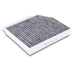 MANN-FILTER installed in Mercedes cabin demonstrating easy replacement benefit