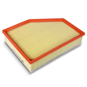 Mann Filter close-up of embossed pleats demonstrating durable filtration