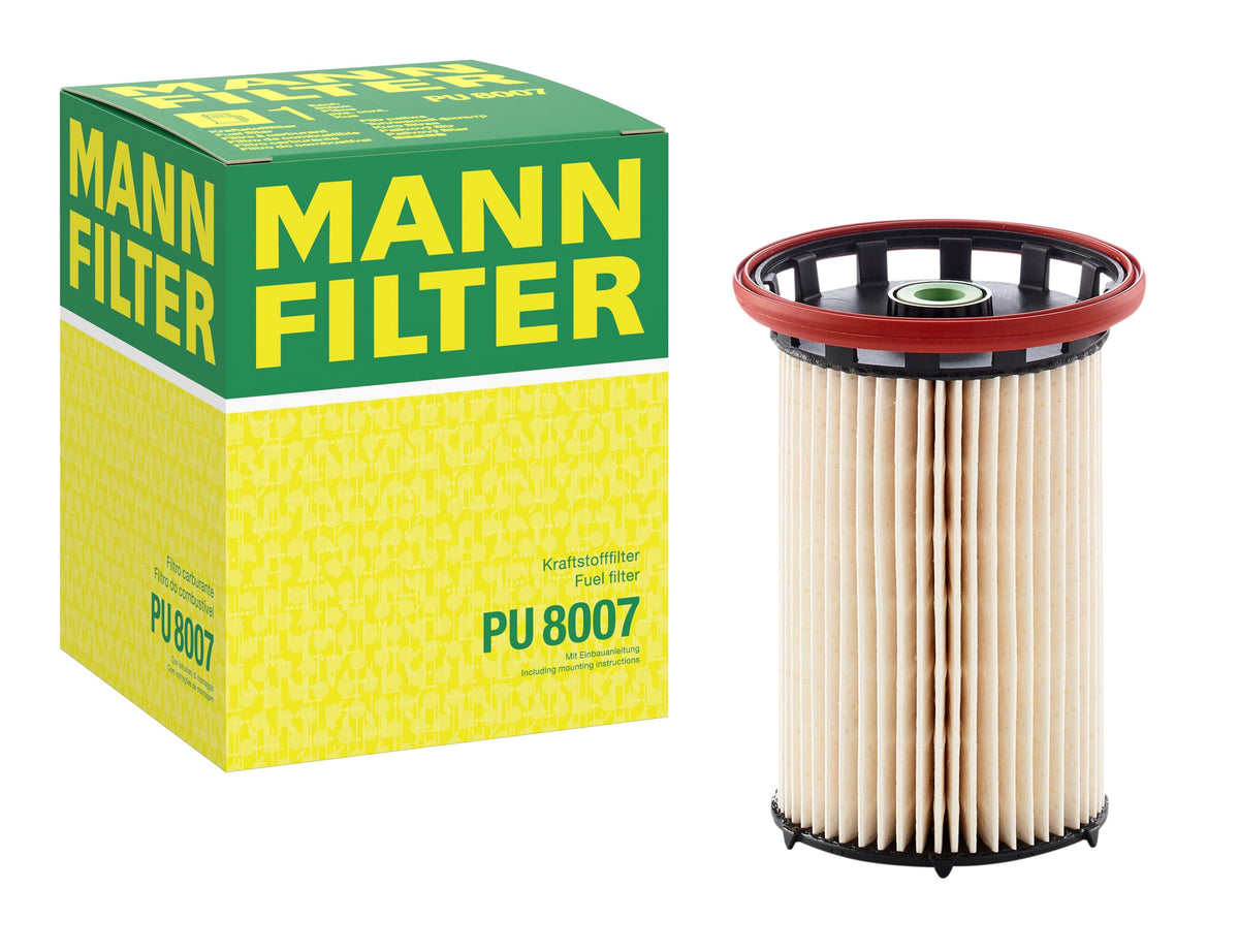 MANN-FILTER PU 8007 front view showing durable housing and fitment benefits